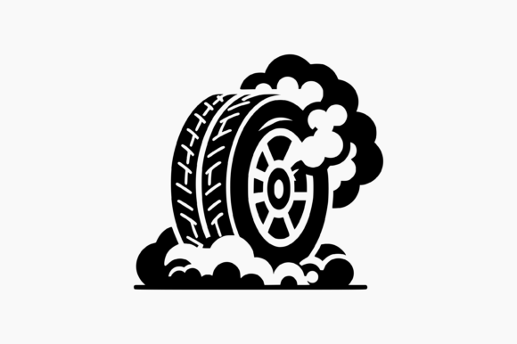 Download Tire in Smoke - Premium Resources