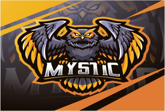 Download Mystic Esport Mascot Logo Design - Premium Resources
